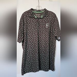 Barstool Golf Waste Managment Phoenix Open Cactus Golf Polo Size‎ 2xl